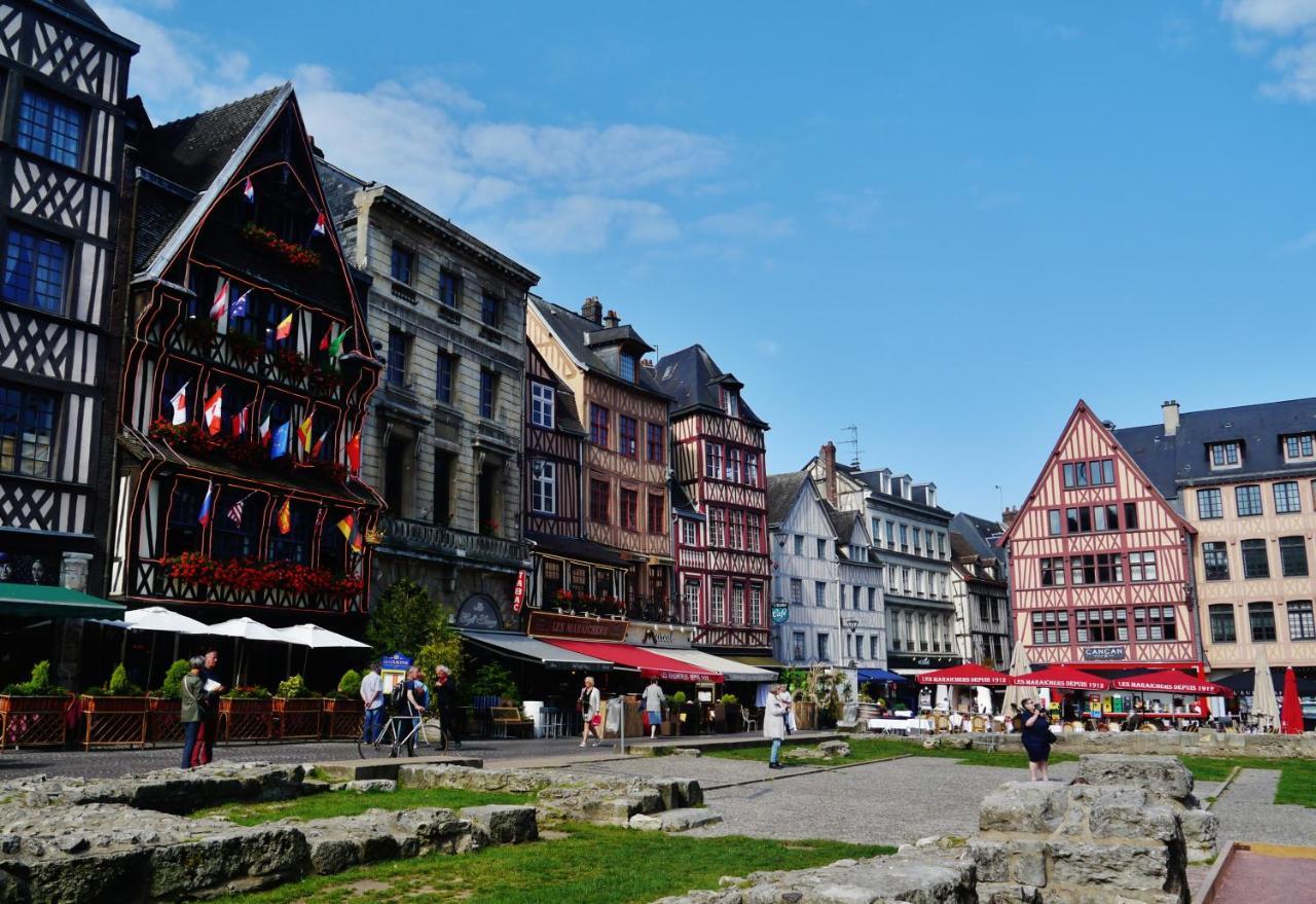 Le Donjon De Rouen Leilighet Eksteriør bilde